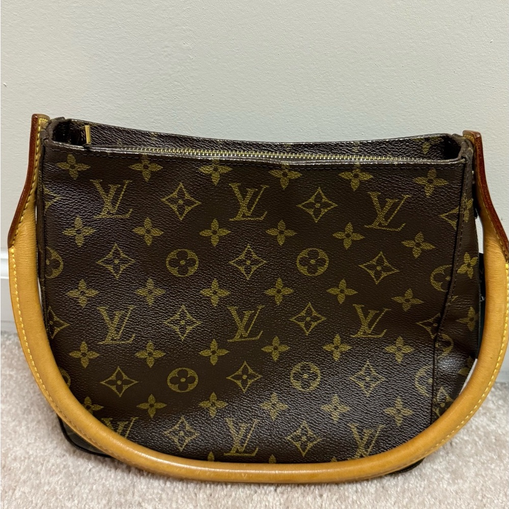 Louis Vuitton Dark Brown Monogram Shoulder Bag